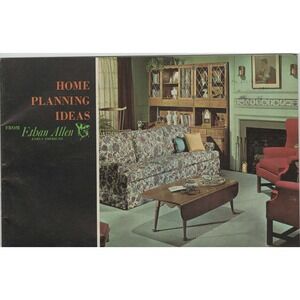 Vintage Ethan Allen Home Planning Ideas Early American Furniture Booklet EA 60